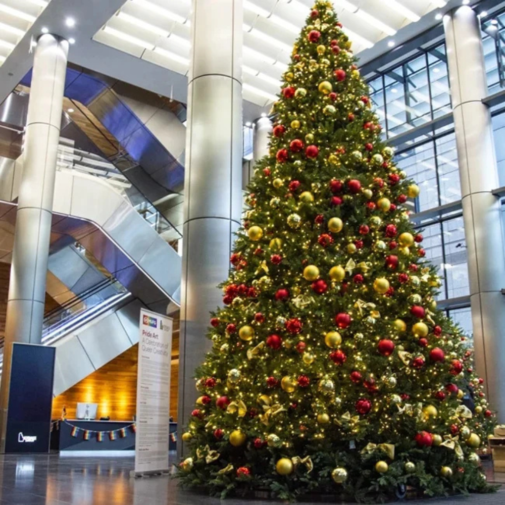 Giant Artificial Christmas Trees